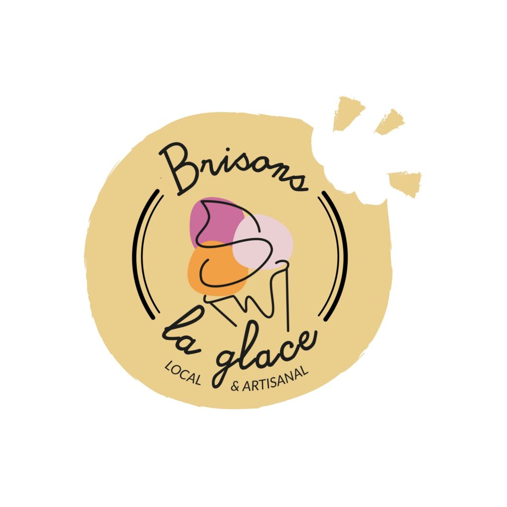 Logo Brisons la Glace, local et artisanal.